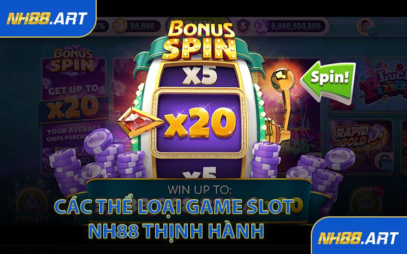 Các Thể Loại Game Slot NH88 Thịnh Hành