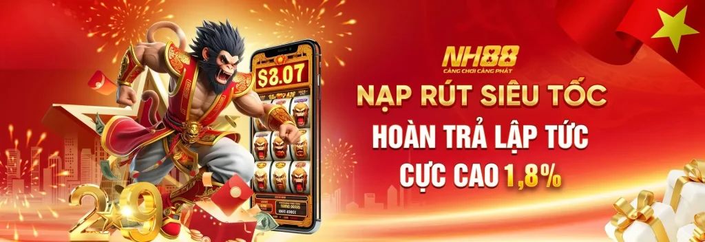 Nạp rút siêu tốc hoàn trả lập tức